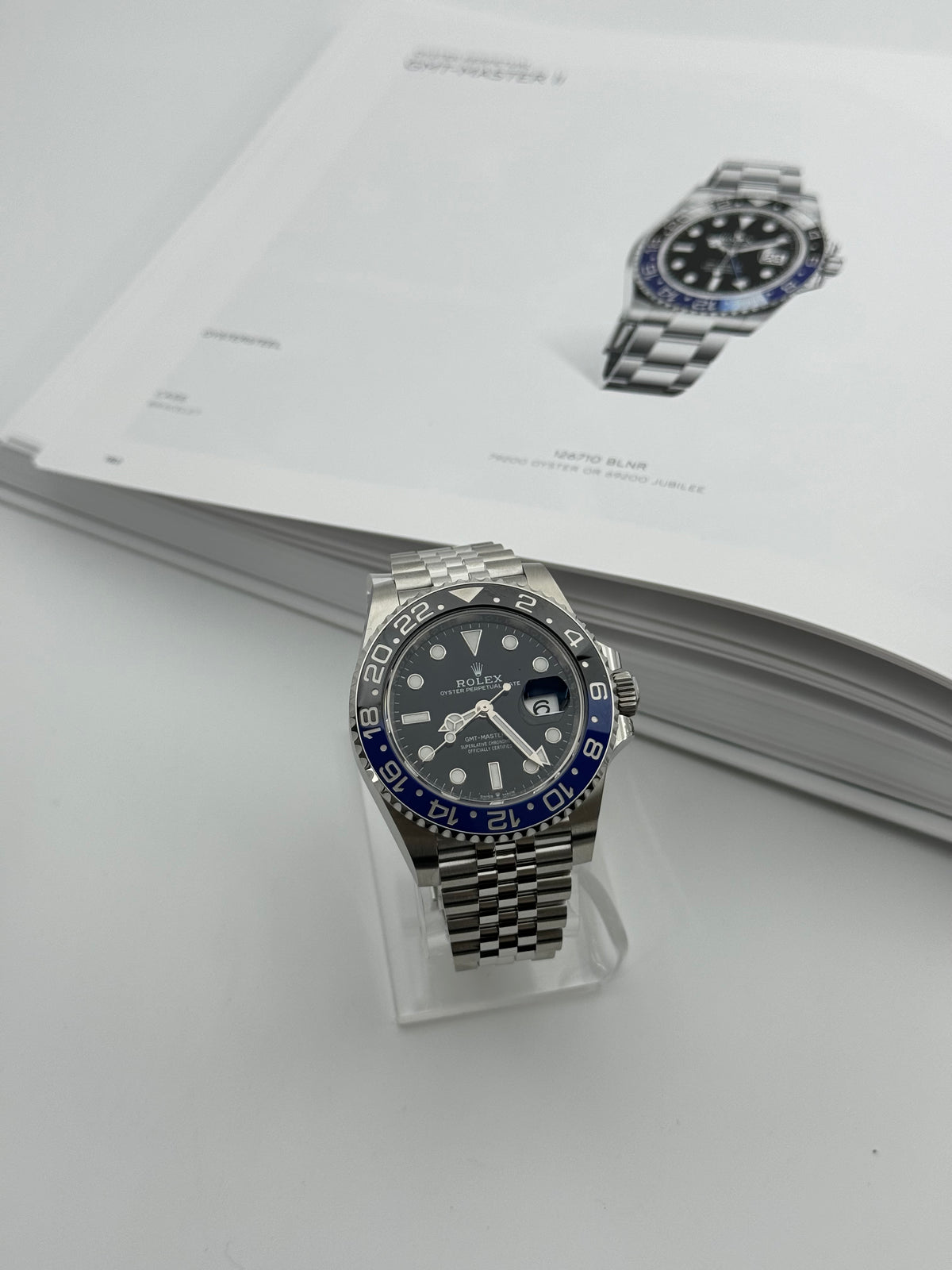 Rolex GMT-Master II Batgirl Jubilee Bracelet 126710BLNR – OMNI