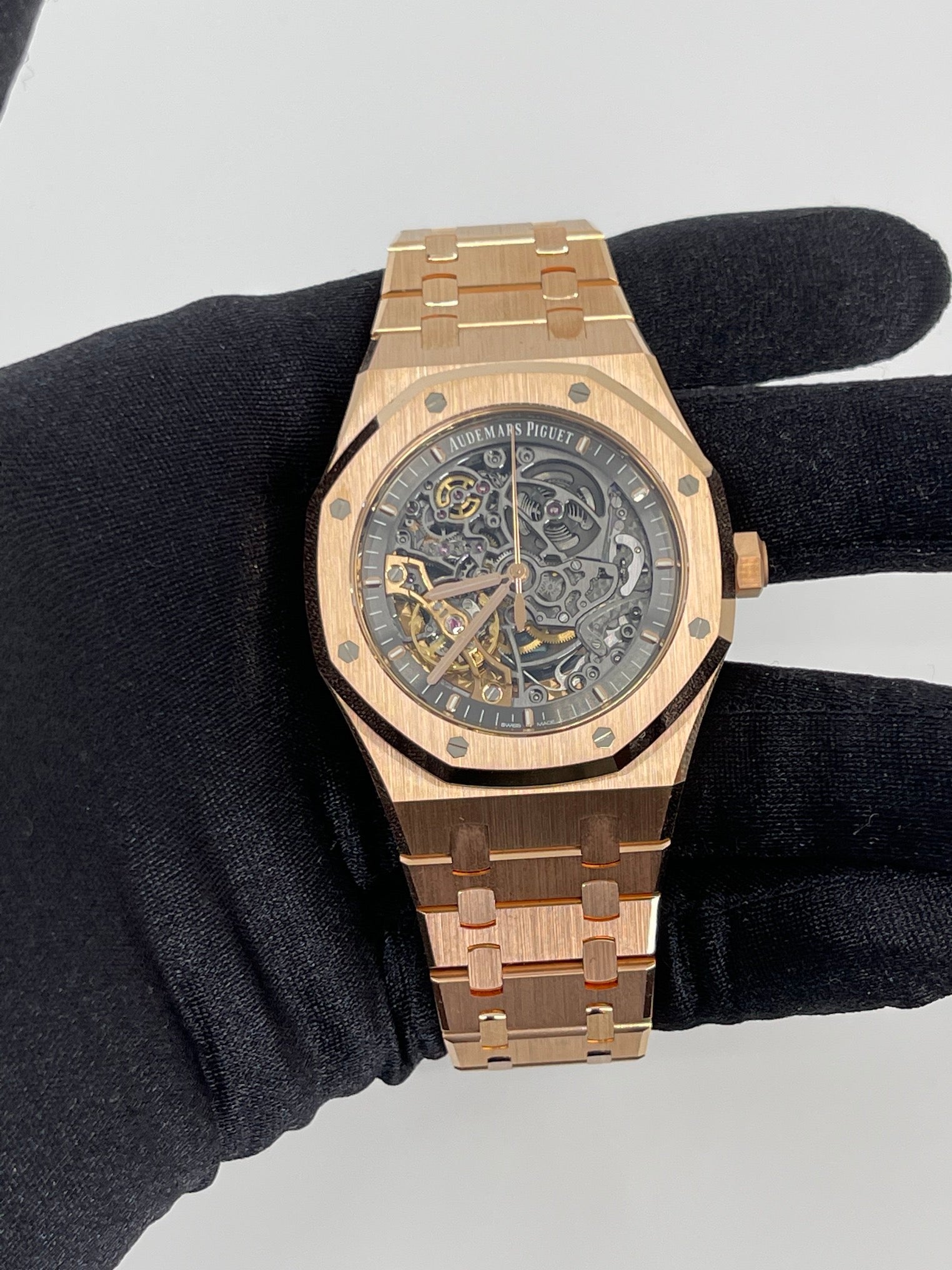 Audemars Piguet Openworked double balance 15407OR.OO.1220OR