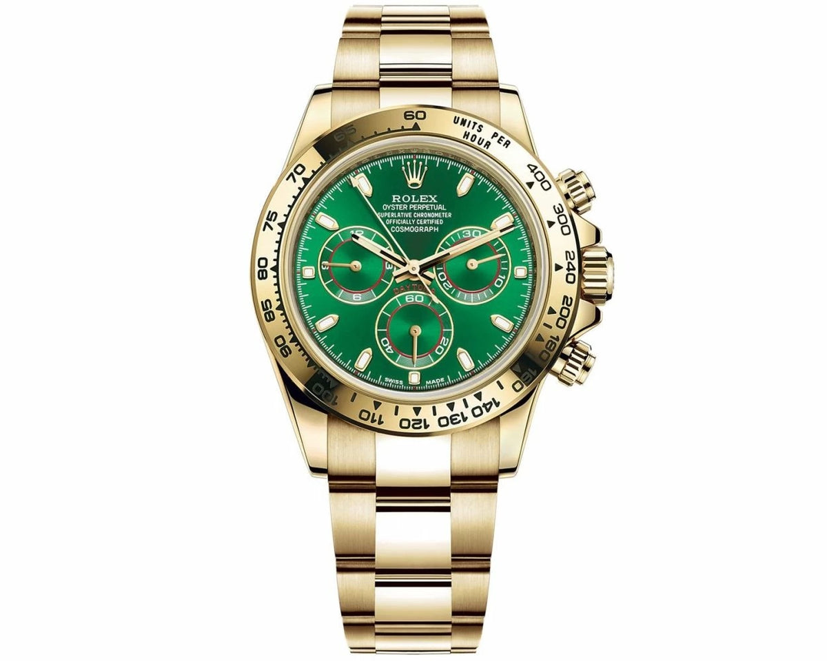 Rolex Daytona YG John Mayer Green Dial